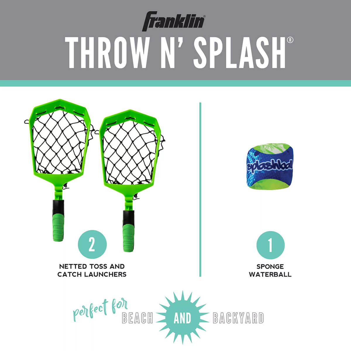 THROW N' SPLASH SET what's included