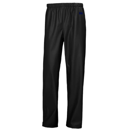 HELLY HANSEN MEN'S MOSS RAIN PANTS - BLACK FRONT