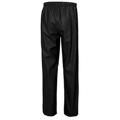 HELLY HANSEN MEN'S MOSS RAIN PANTS - BLACK BACK