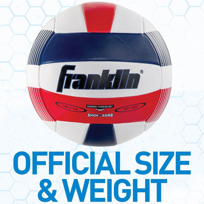 SUPER SOFT SPIKE VOLLEYBALL official size and weight