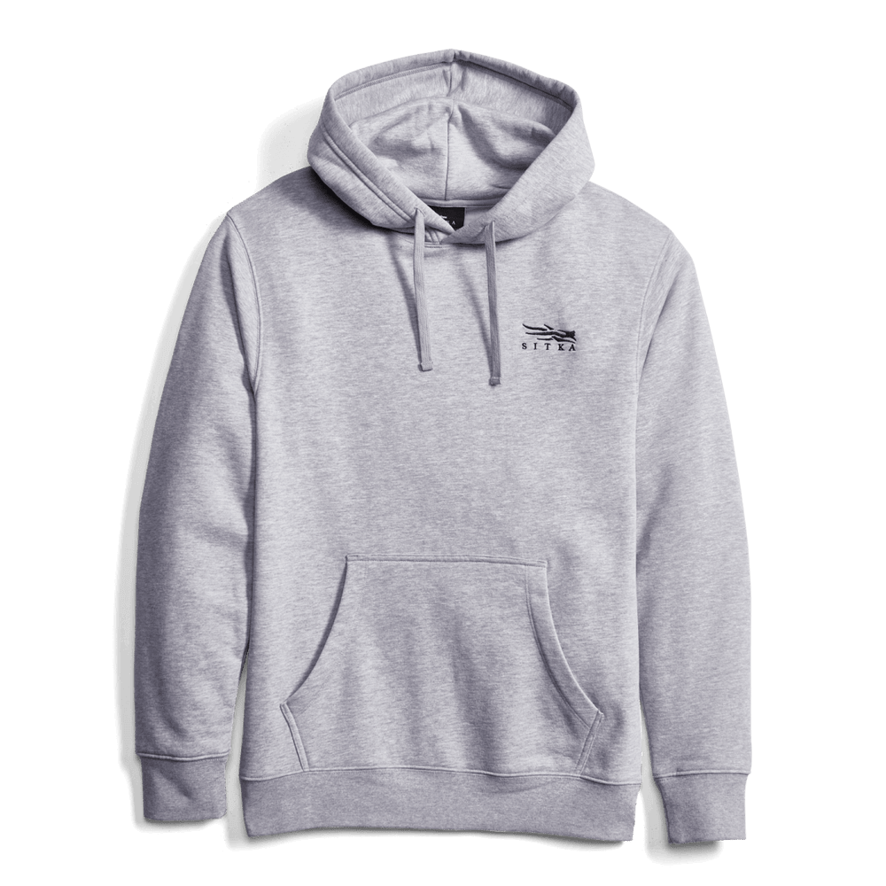 SITKA ICON CLASSIC PULLOVER HOODY – HEATHER GREY