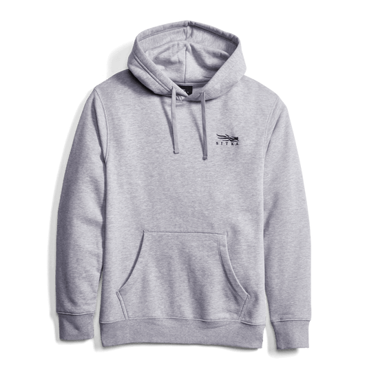 SITKA ICON CLASSIC PULLOVER HOODY – HEATHER GREY