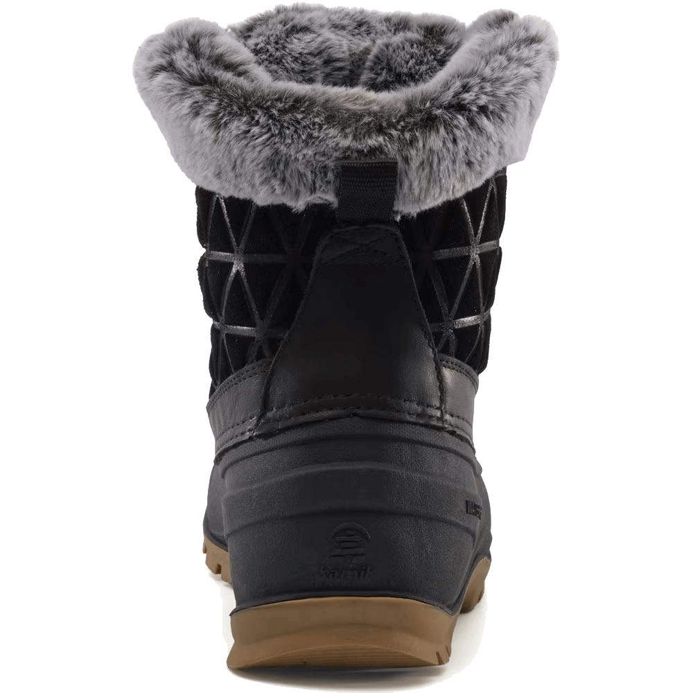 KAMIK WOMEN’S SNOVALLEY 7 -40°F WINTER BOOTS – BLACK back view