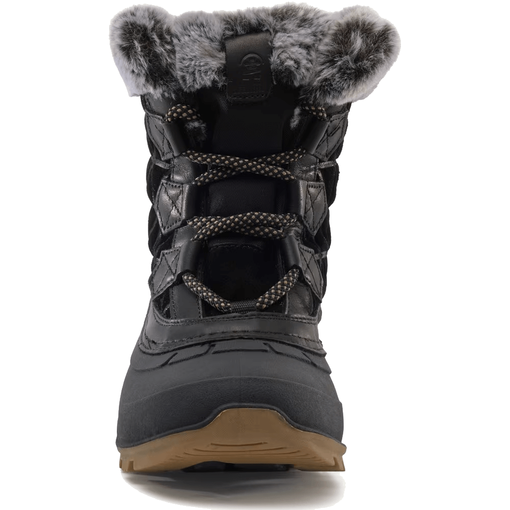 KAMIK WOMEN’S SNOVALLEY 7 -40°F WINTER BOOTS – BLACK front view