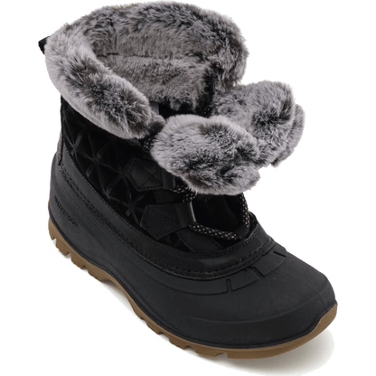 KAMIK WOMEN’S SNOVALLEY 7 -40°F WINTER BOOTS – BLACK top view