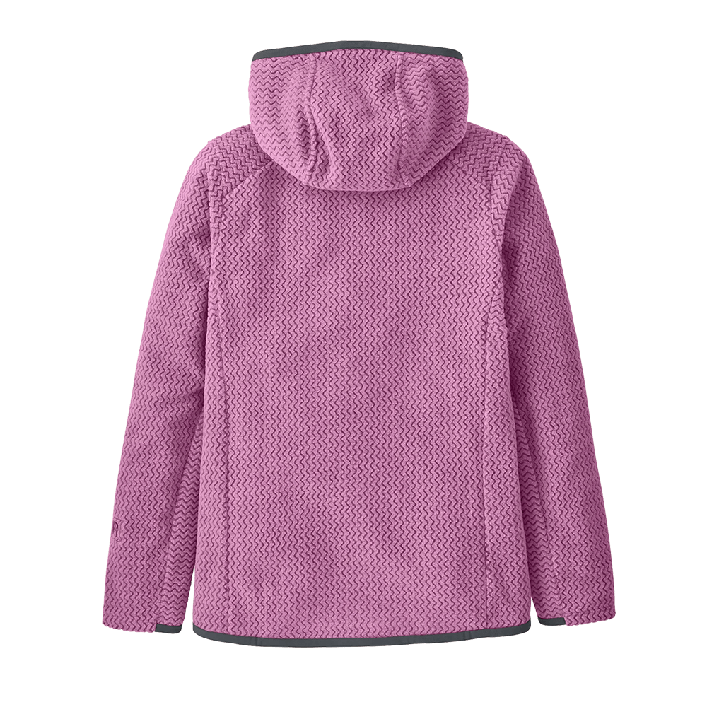 PATAGONIA 7990 KIDS R1 AIR FULL ZIP HOODY - RISK PURPLE
Back View