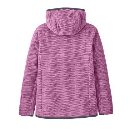 PATAGONIA 7990 KIDS R1 AIR FULL ZIP HOODY - RISK PURPLE
Back View