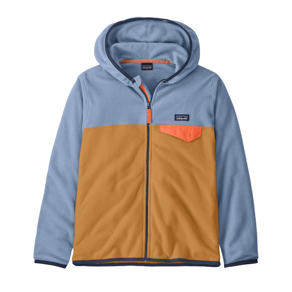 PATAGONIA 7990 KIDS MICRO D SNAP-T JACKET - TALON GOLD
Front View