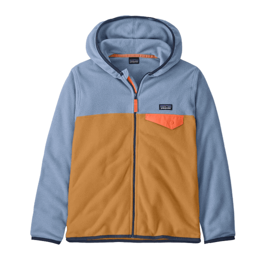PATAGONIA 7990 KIDS MICRO D SNAP-T JACKET - TALON GOLD
Front View