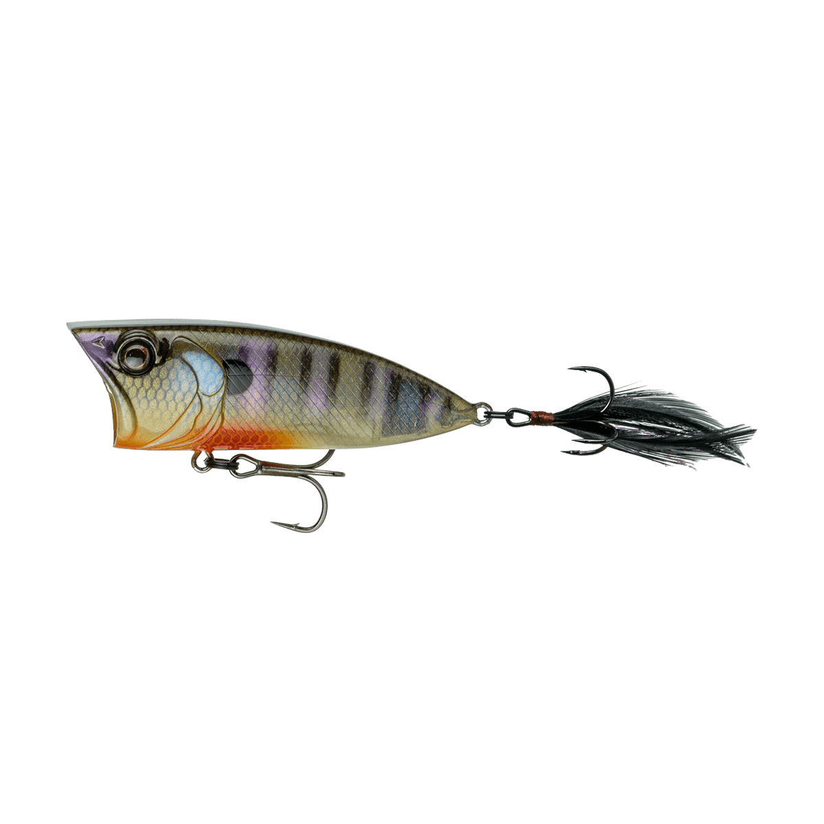 6TH SENSE SPLASHBACK TOPWATER POPPER 70MM - BLUEGILL SPAWN