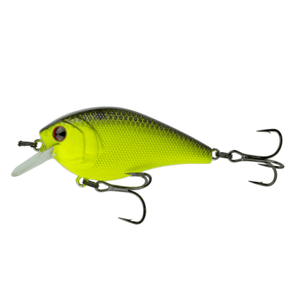 6TH SENSE FISHING CRUSH SERIES CRANKBAITS_Chartreuse Black Back