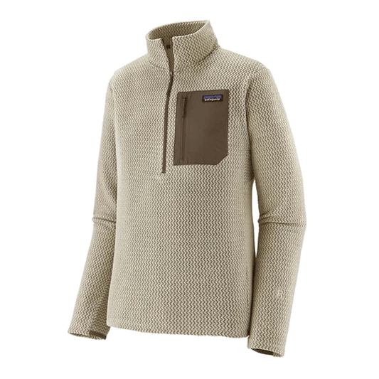 PATAGONIA 7990 MENS R1 AIR ZIP NECK - PELICAN
Front View
