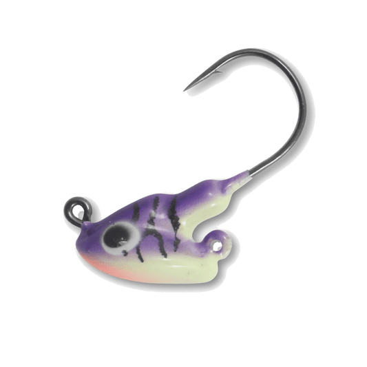 NORTHLAND STAND-UP FIRE-BALL JIG 4CD
UV PURPLE TIGER