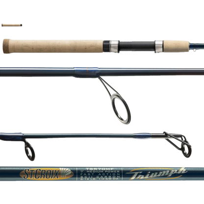 Triumph Spinning Rod 7' M F 2pc – Joe's Sporting Goods Triumph Spinning Rod 7' M F 2pc – Joe's Sporting Goods