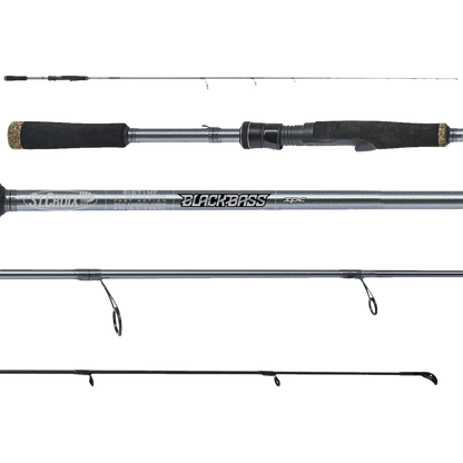 BLACK BASS SPINNING ROD 6'8"" M XF