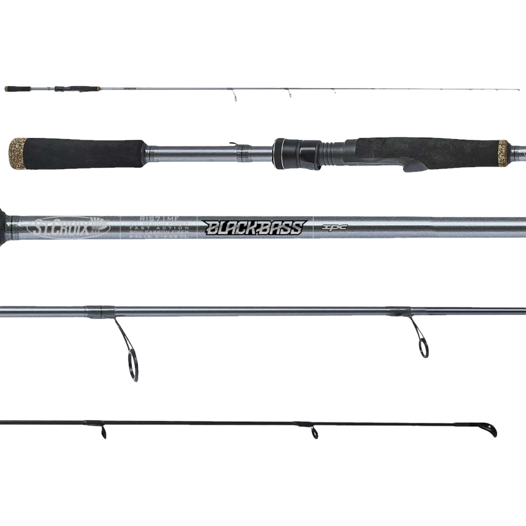 BLACK BASS SPINNING ROD