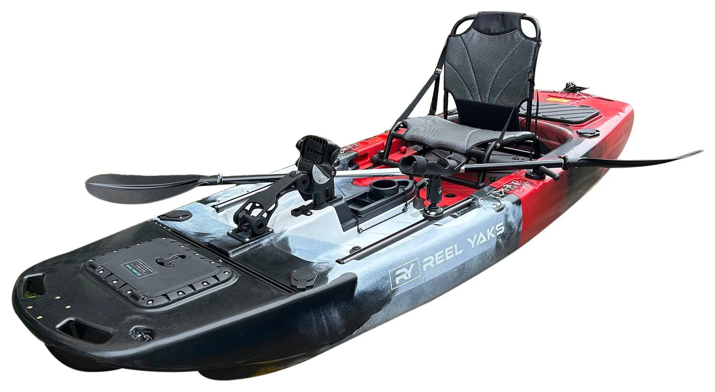 ReelYaks Raider 9.5ft Propeller Drive Modular Fishing Kayak