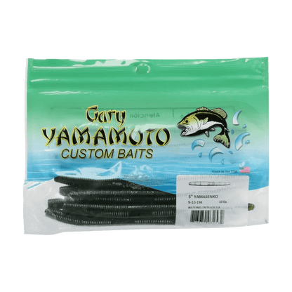 Yamamoto Senko worm 10 Pk Watermelon/Black 5"