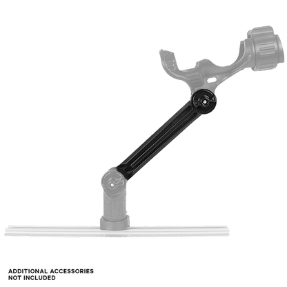 LOCKNLOAD 8" EXTENSION ARM WITH HARDWARE showing how a rod holder attaches