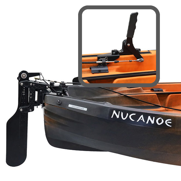 NuCanoe  QC Rudder System - HAND Steer - U10