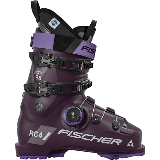 FISCHERSKI WOMEN'S XTR RC4 95 MV BOA WS SKI BOOTS