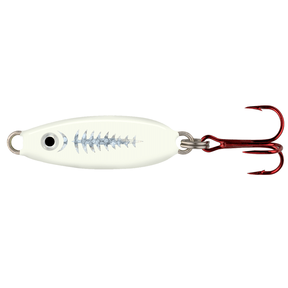 NORTHLAND FORAGE MINNOW SPOON
Super Glo Exo White