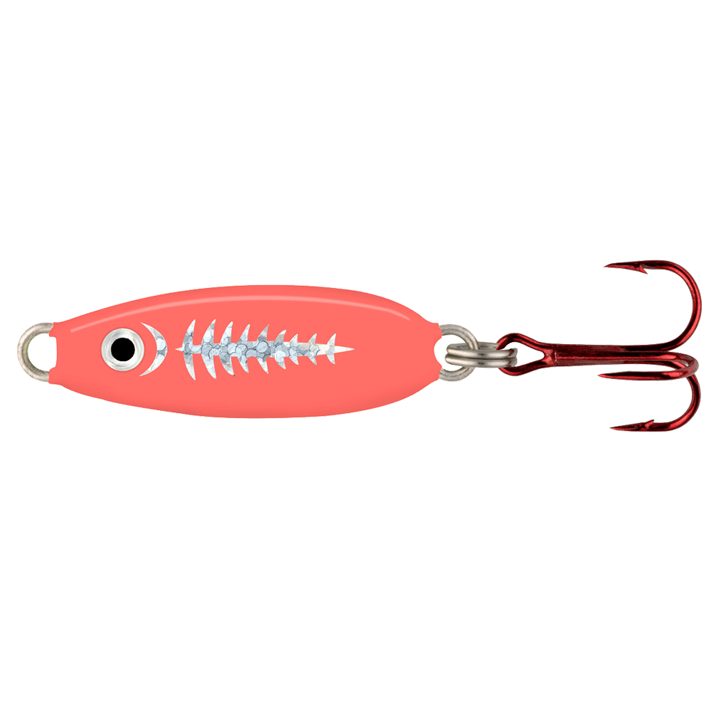 NORTHLAND FORAGE MINNOW SPOON
Super Glo Exo Red