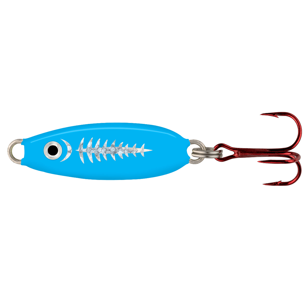 NORTHLAND FORAGE MINNOW SPOON
Super Glo Exo Blue