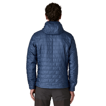 PATAGONIA 7990 MENS NANO PUFF HOODY - CLEMENT BLUE
Back View