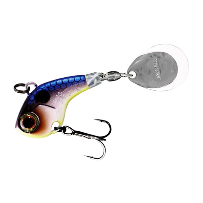 DERACOUP TAIL SPIN JIG - 3/4oz - clear shad