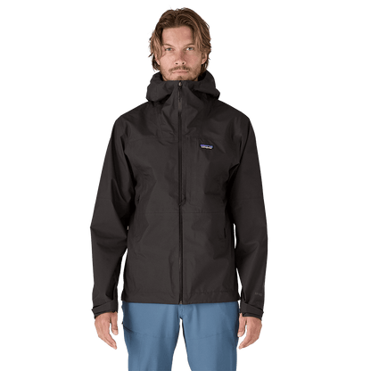 BOULDER FORK RAIN JACKET wearing it
