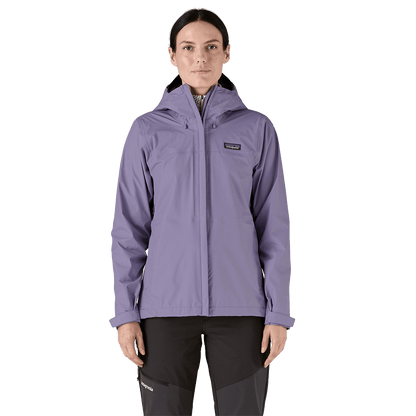 TORRENTSHELL 3L RAIN JKT - WOMEN'S being worn