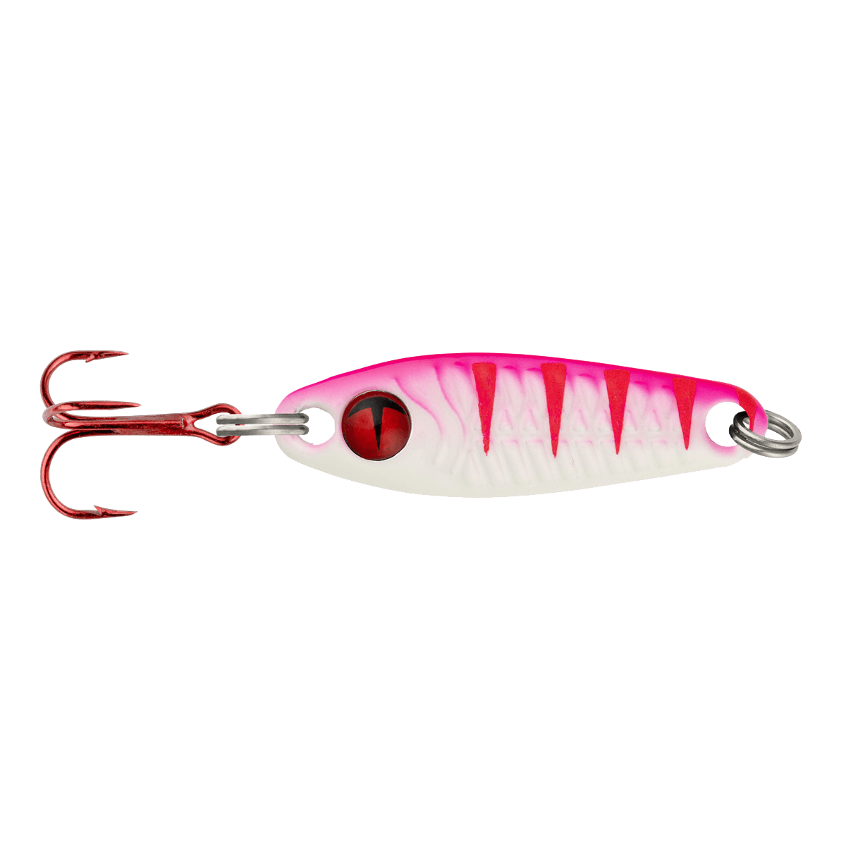 NORTHLAND TUNG BUCK-SHOT RATTLE SPOON
UV Pink Tiger