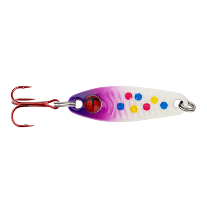 NORTHLAND TUNG BUCK-SHOT RATTLE SPOON
Super Glo Purple Wonder