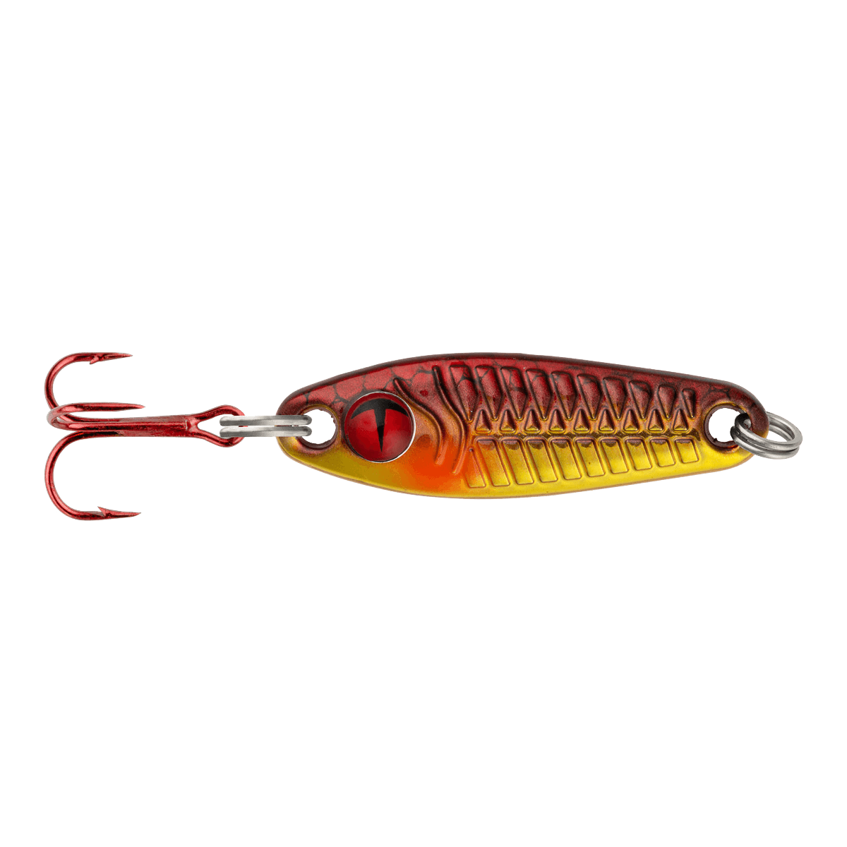 NORTHLAND TUNG BUCK-SHOT RATTLE SPOON
Super Glo Red Gold