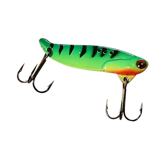 BLADE BAIT 1/2OZ Glow Green Tiger