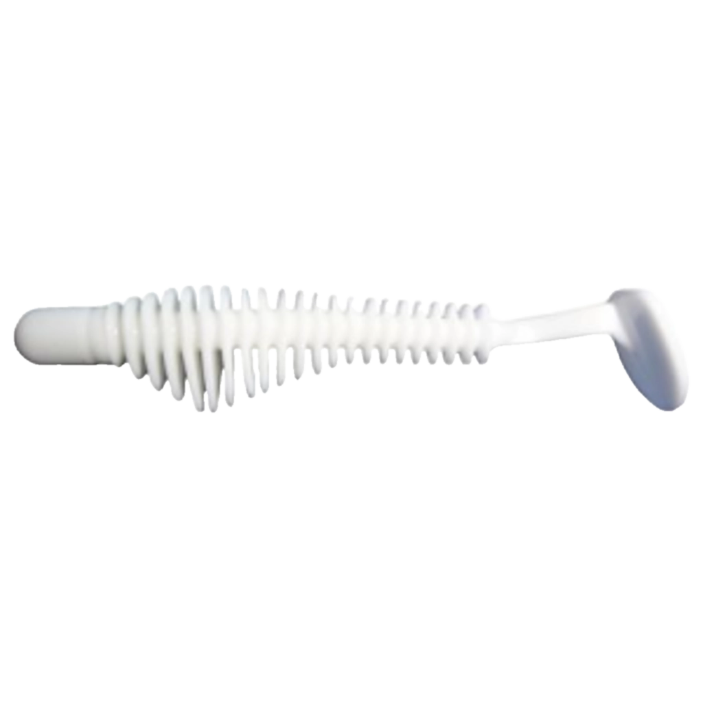 PULSER PADDLE TAIL 8PK GREAT WHITE 3.25IN