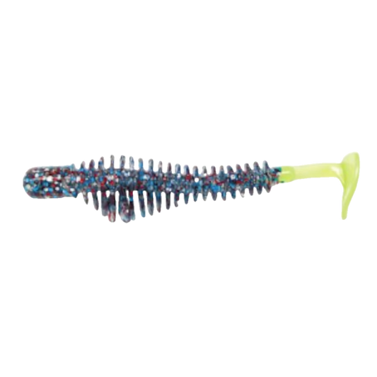 PULSER PADDLE TAIL 8PK CHART/GRN CORE 2.45IN