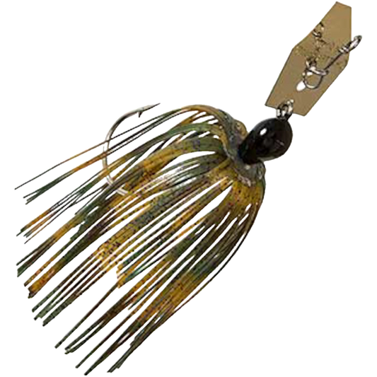 THE ORIGINAL CHATTERBAIT GREEN PUMPKIN PURPLE 3/8OZ