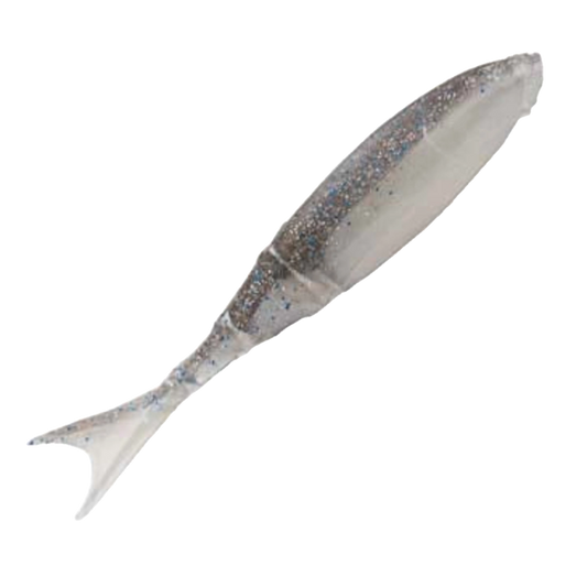 ELAZTECH RAZOR SHADZ SEGMNT SMOKY SHAD 4.5IN