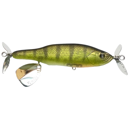 ABINO 110F PROPBAIT -yellow pearch