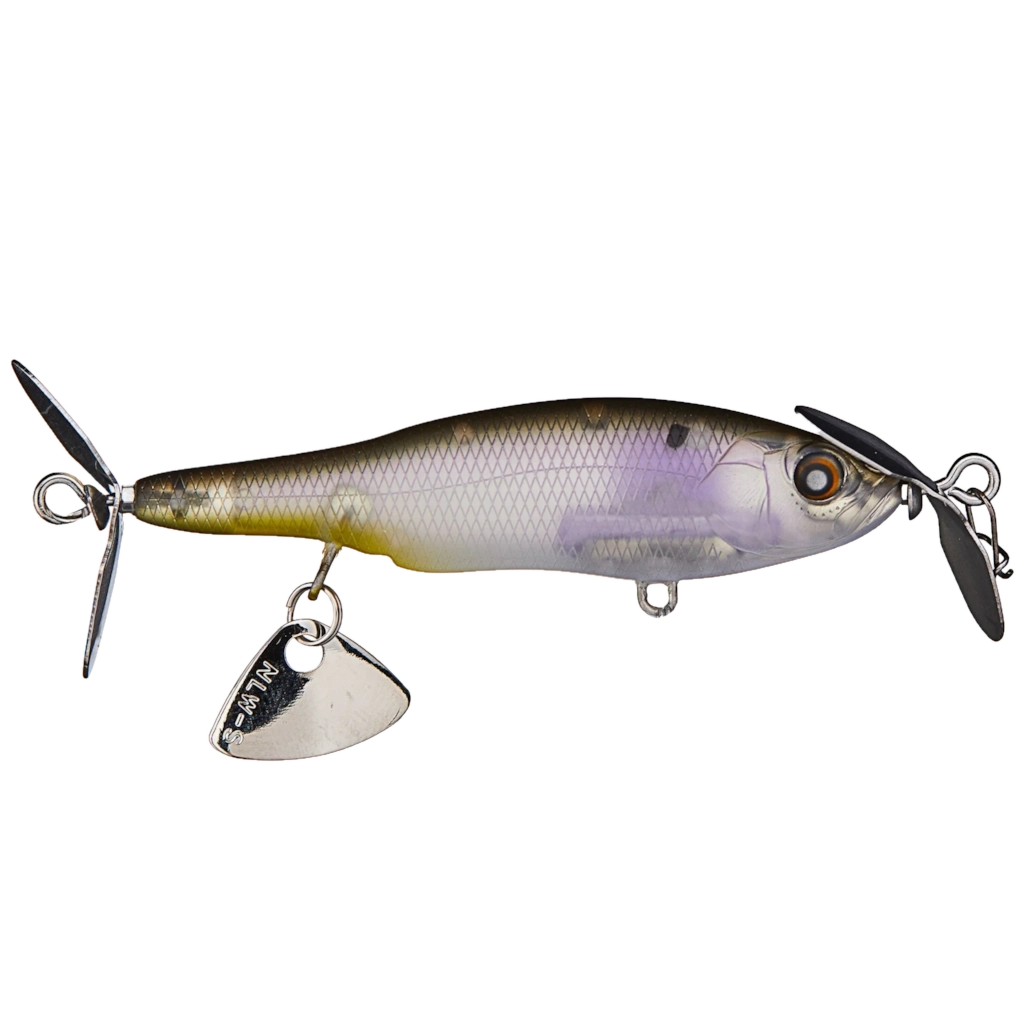 BABY ABINO 70S SPYBAIT - 3/8 oz - Ghost Shad