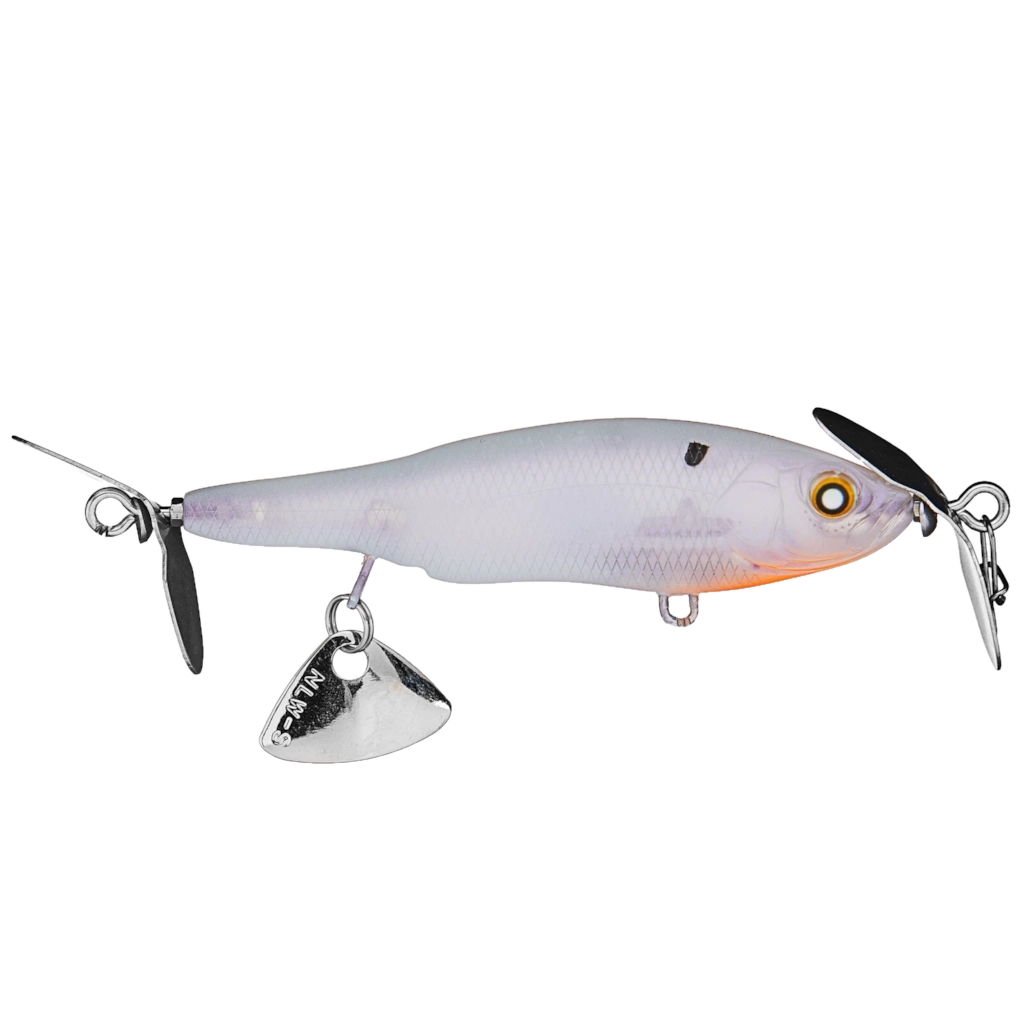 BABY ABINO 70S SPYBAIT - 3/8 oz - pearl flash