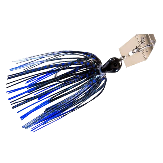 THE ORIGINAL CHATTERBAIT BLUE/BLACK 3/8OZ