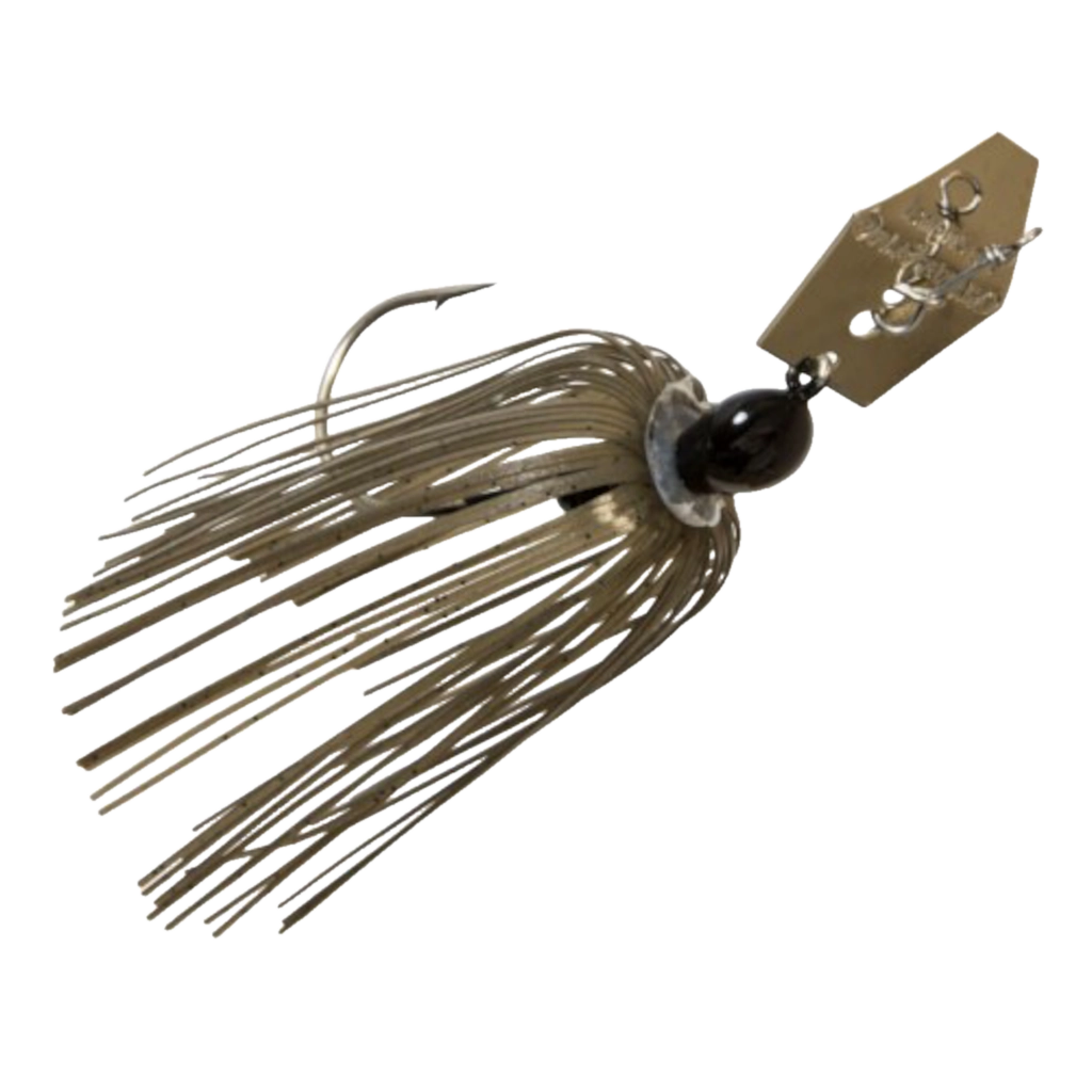 THE ORIGINAL CHATTERBAIT GREEN PUMPKIN/BLACK 3/8OZ