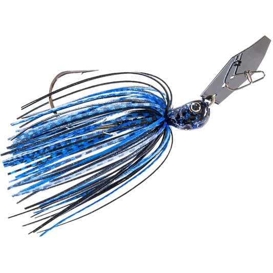 CHATTERBAIT JACKHAMMER BLACK/BLUE 1/2OZ