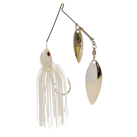 SLINGBLADEZ WW SPINNERBAIT PEARL GHOST 1/2OZ