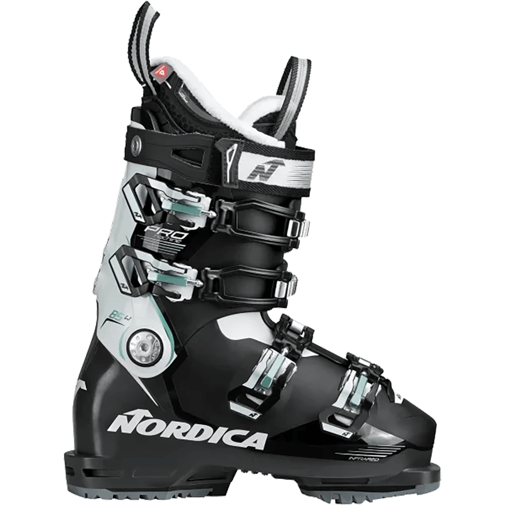 WOMEN'S PROMACHINE 85 DH SKI BOOT - BLACK/WHITE/GREEN    23/24