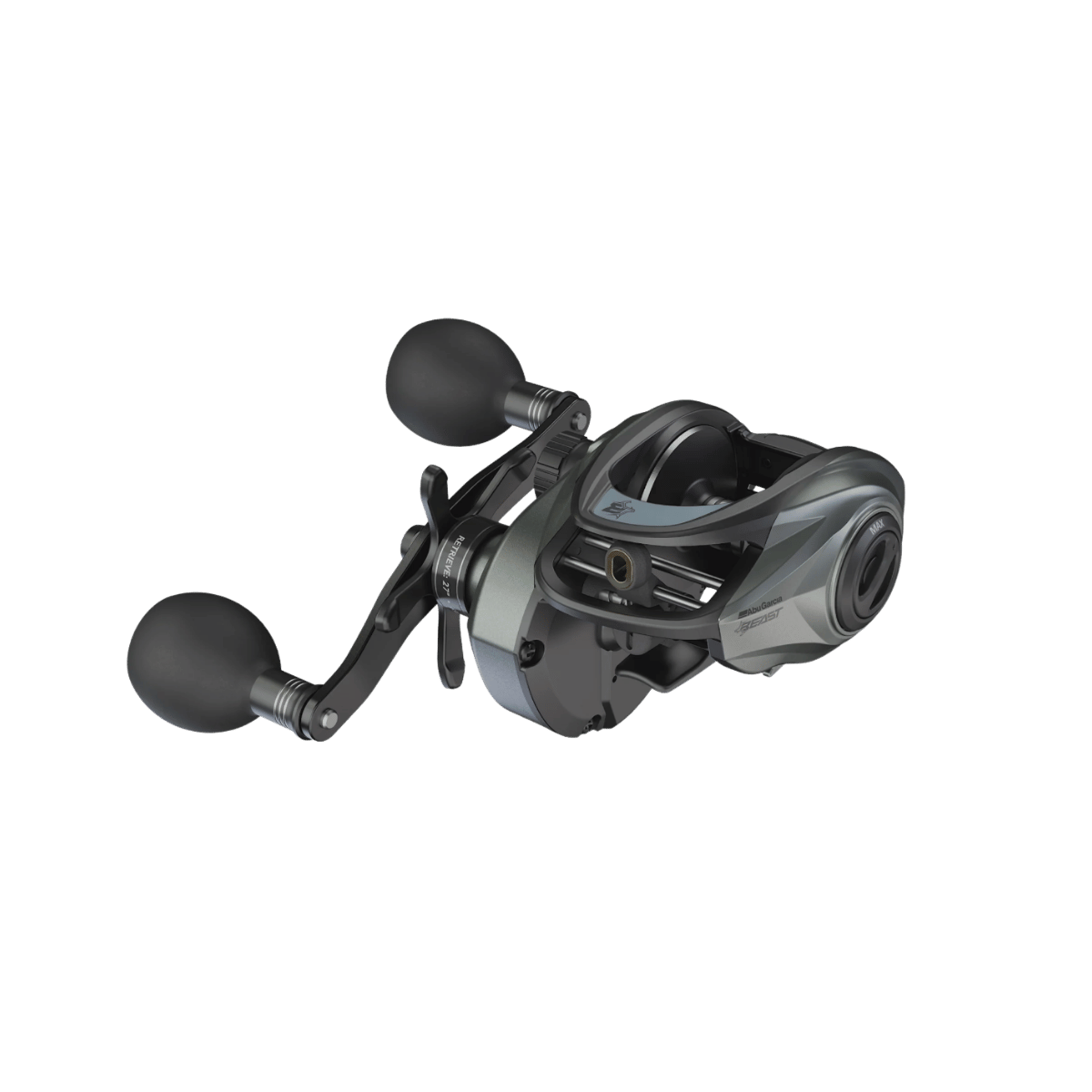 ABU GARCIA BEAST 300 LOW PROFILE REEL GRAY