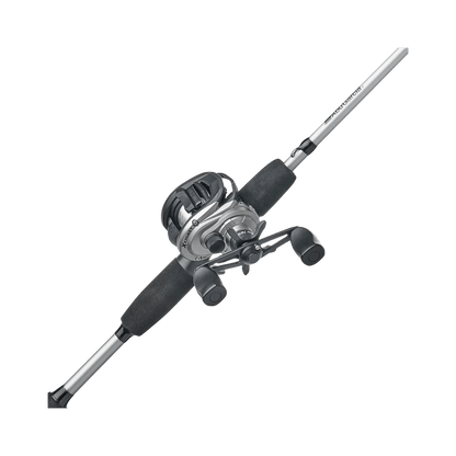 ABU GARCIA MAX EZ CAST BAITCAST COMBO, BLACK COLOR, BAITCASTING REEL